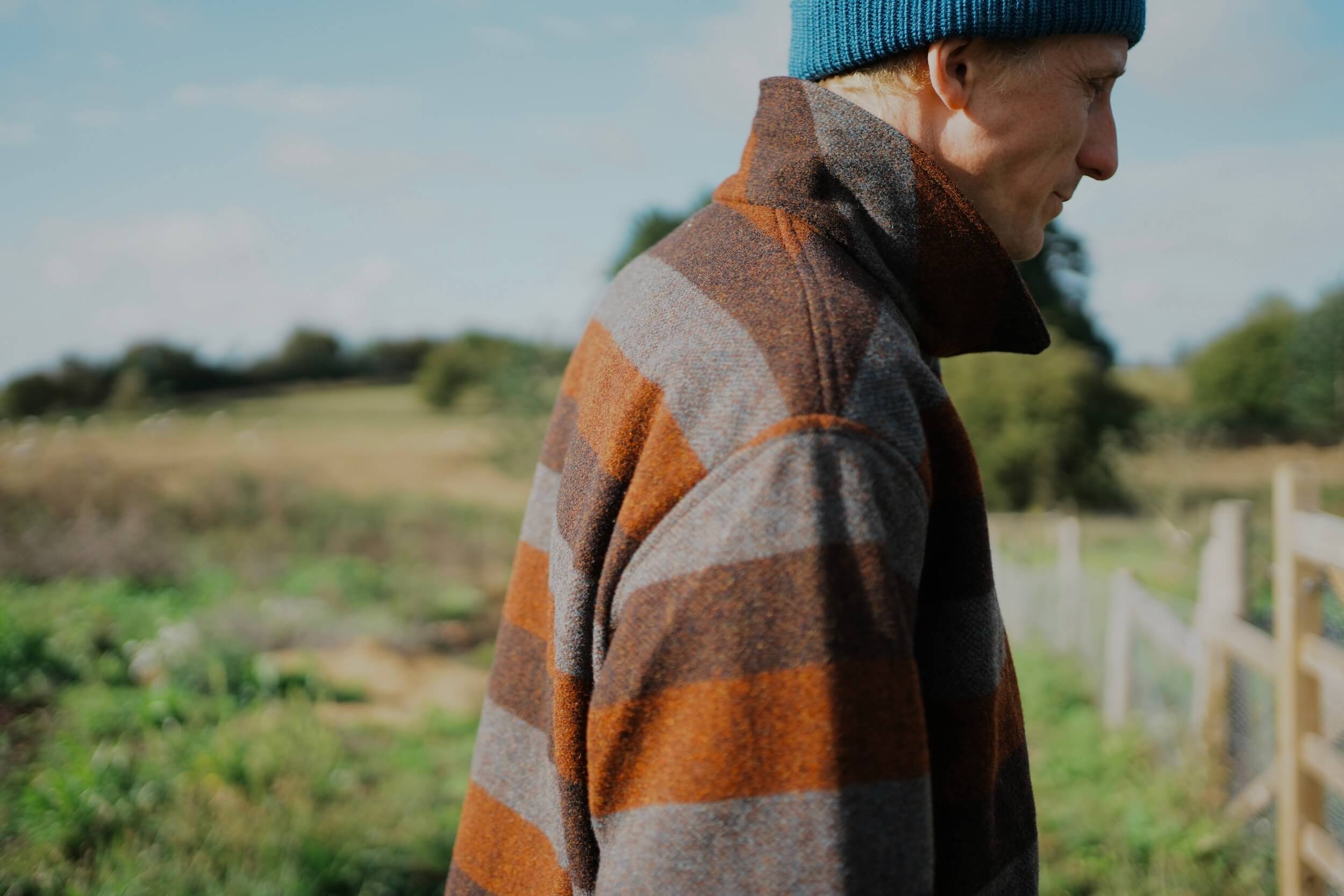 Conker Stripe Wool Jacket - Image 12