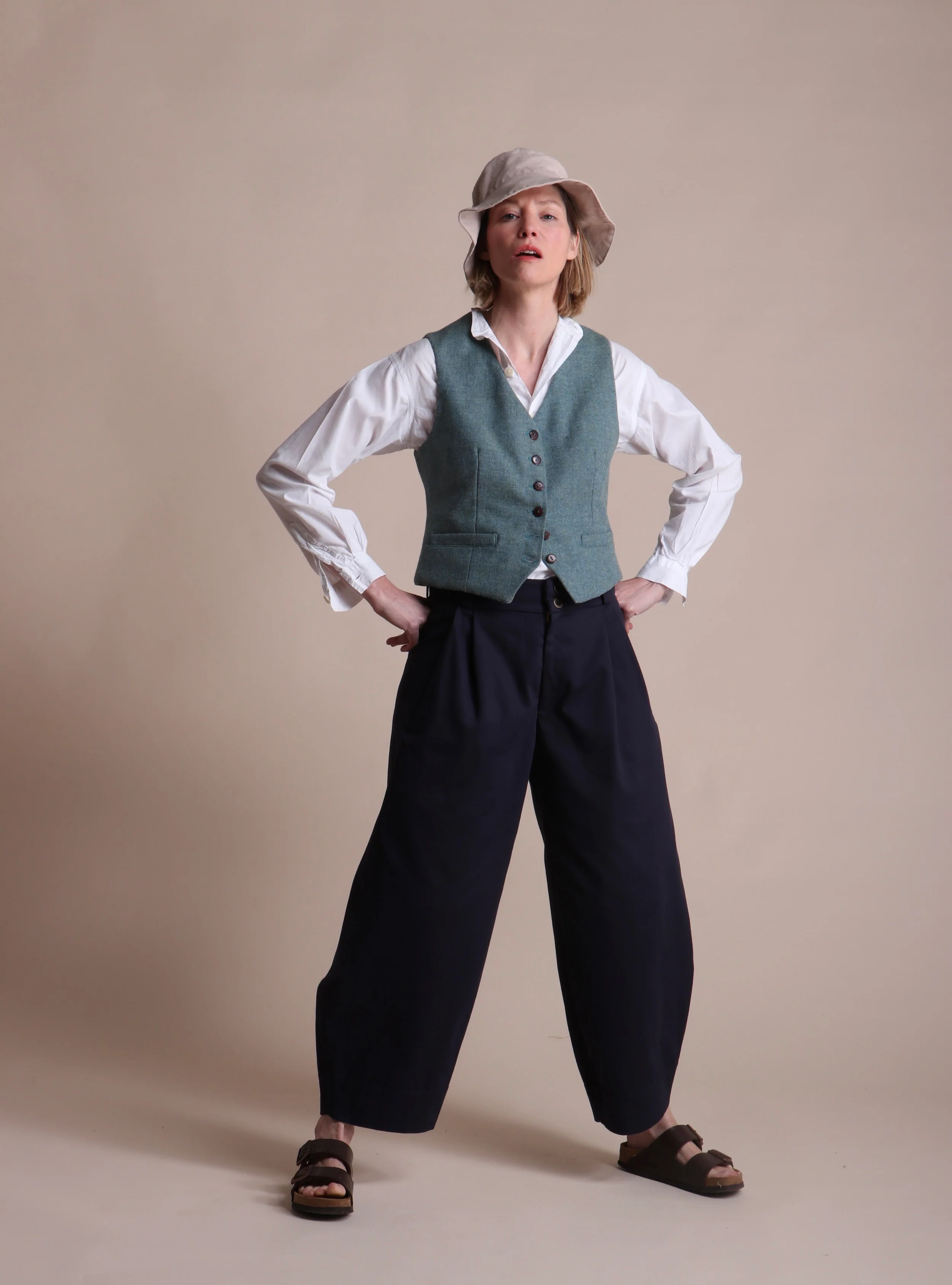 Women's Wool Waistcoat - Image 8