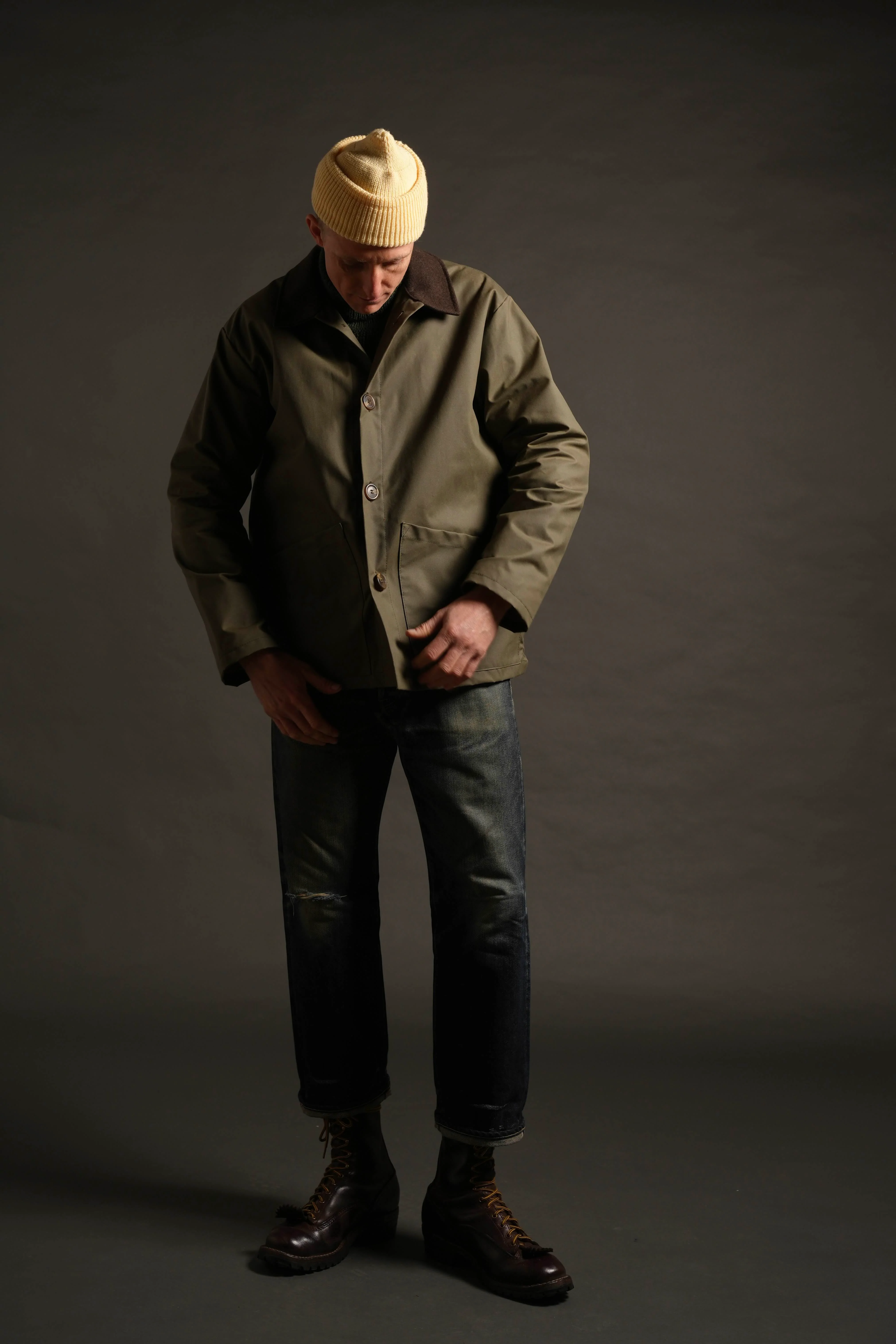 Waxed Duck Cotton Jacket - Image 7